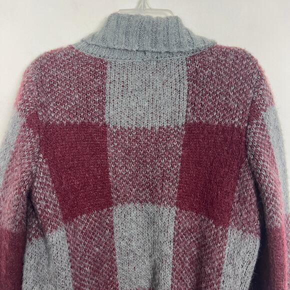 Between You & Me Wool Blend Chunky Grandpa Cardigan Size Small - Picture 7 of 9